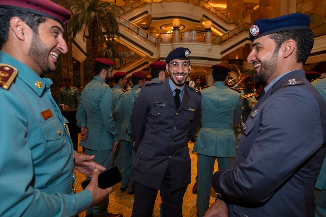 Audience under LED stage lights
