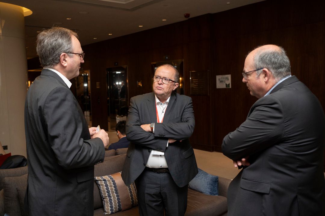 Branded stage setup in Dubai