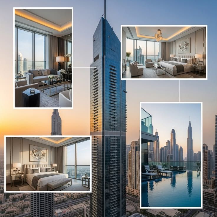 Luxury Dubai apartment photographed for a real estate listing