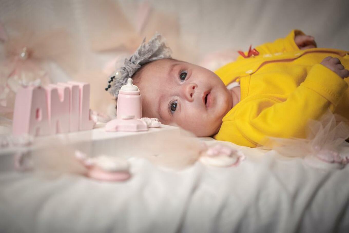 Baby photography by a pourzahiri in Dubai