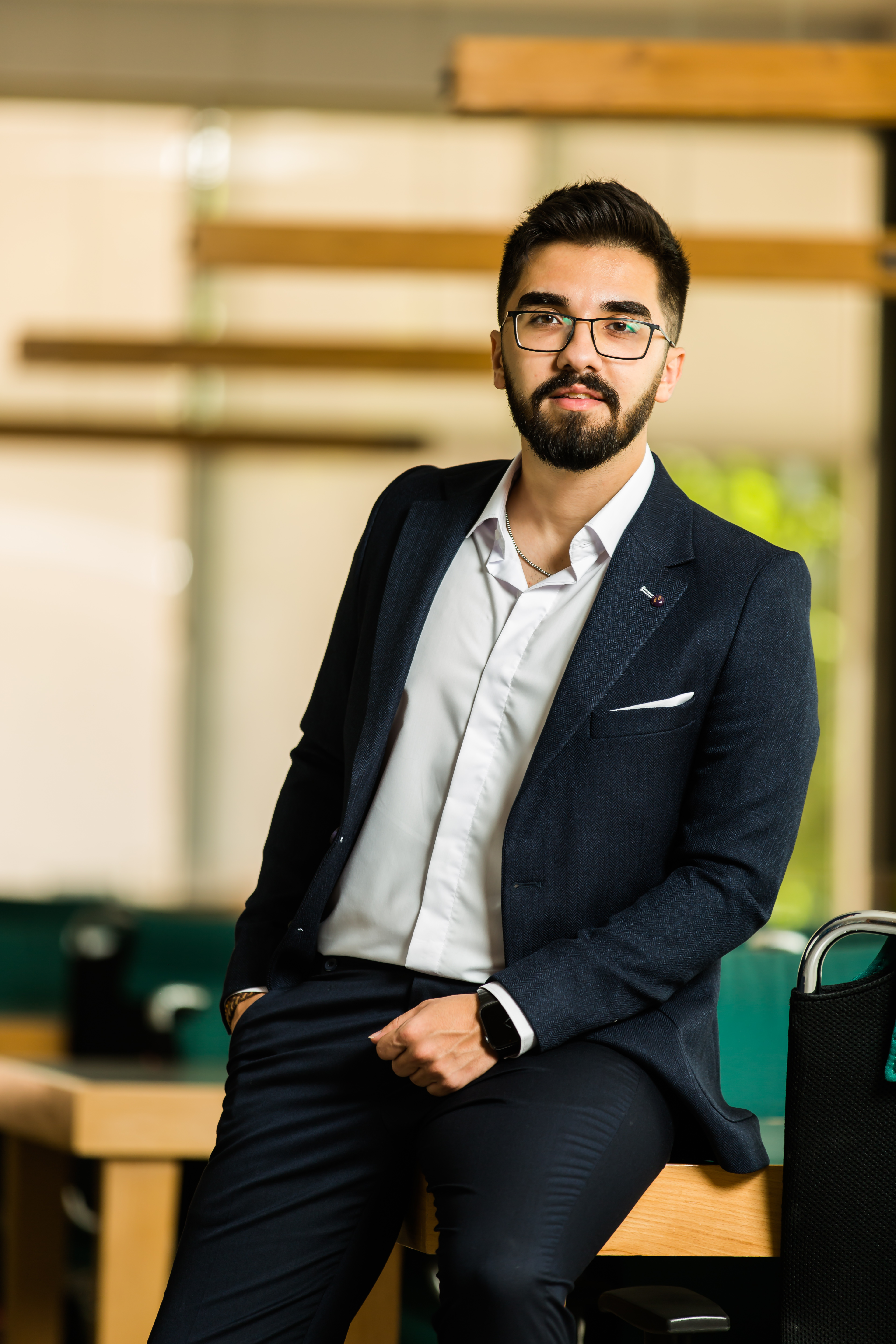 Corporate headshot sample