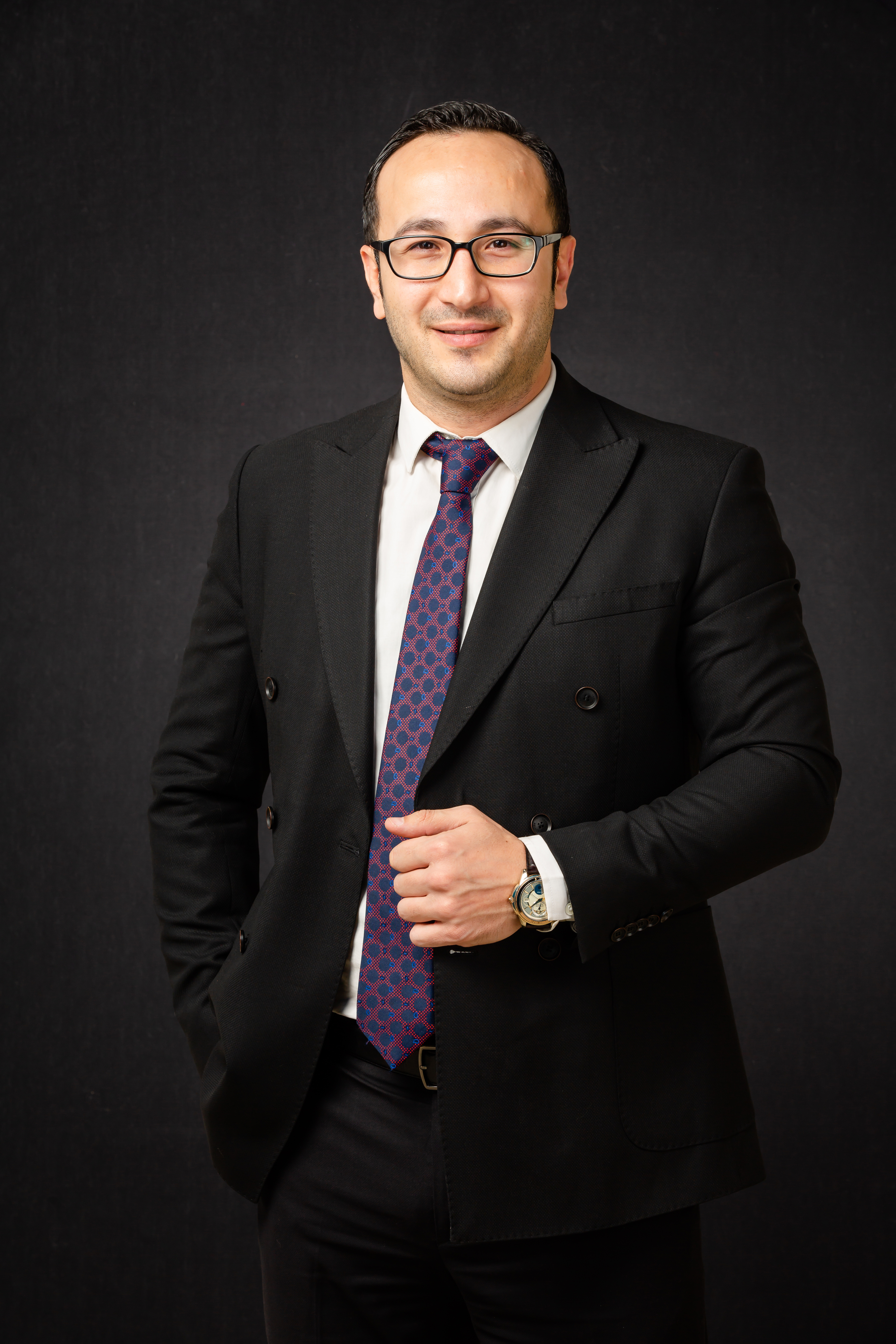 Corporate headshot sample