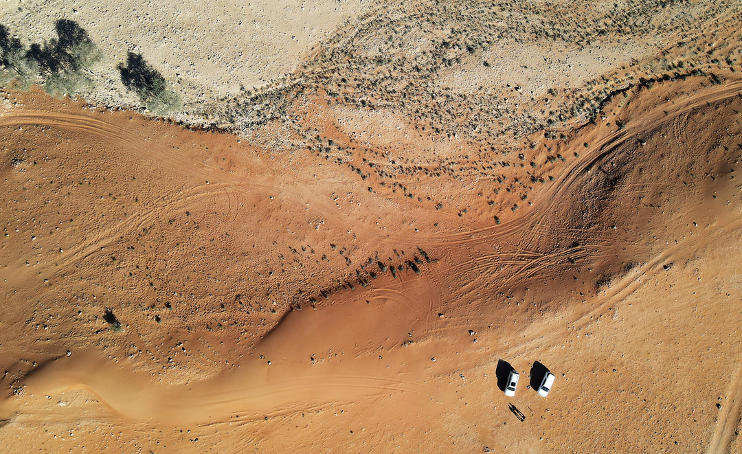 Desert & Sand dunes by P.  SINGH