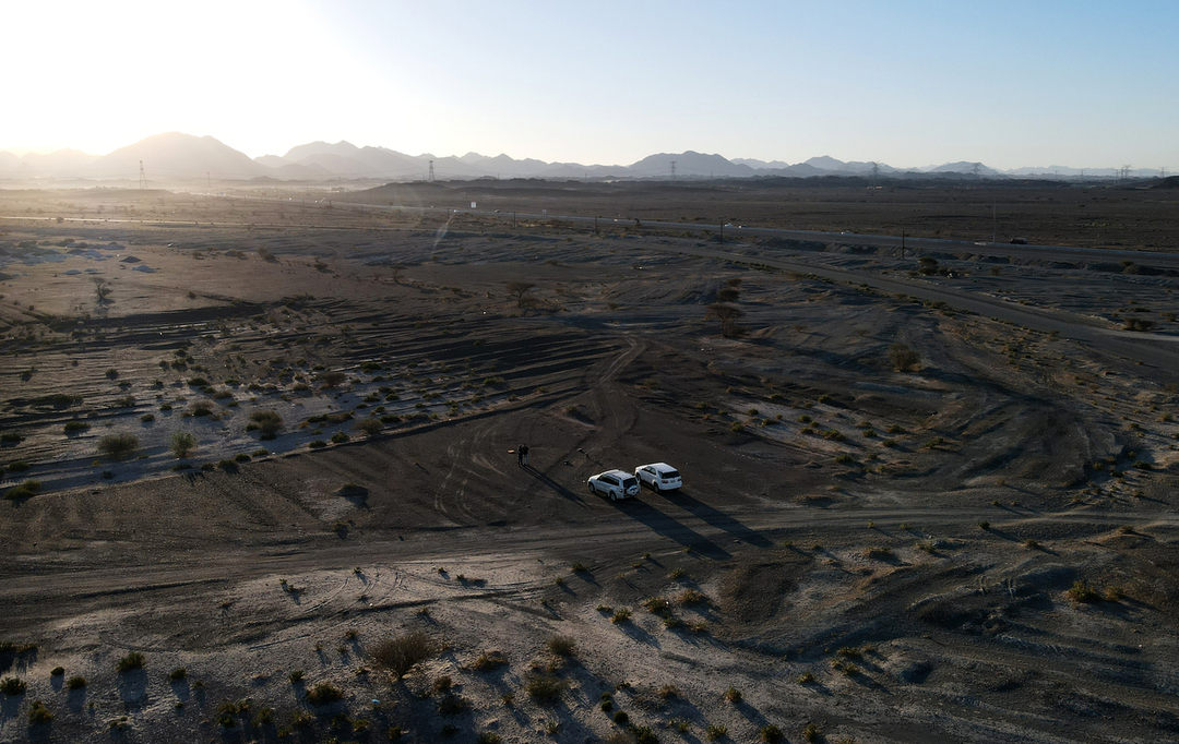 Desert & Sand dunes by P.  SINGH