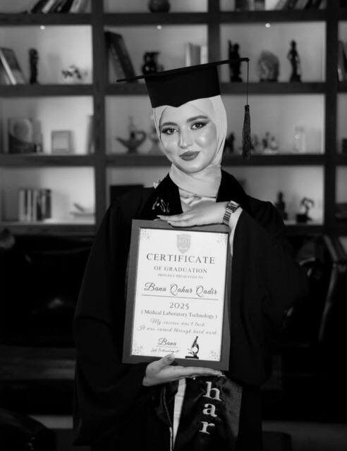 Graduation photo by Kashmala Kash