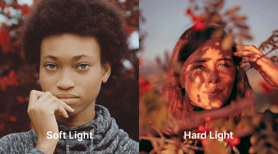 Soft and Hard Light in Photos