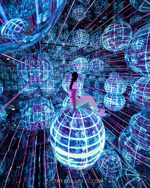 an instagrammable photography locaition at Aya Universe in Dubai.