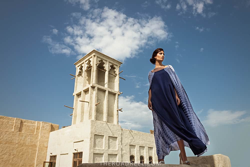portrait shoot at the oldest location  in Al Bastakiya, Dubai