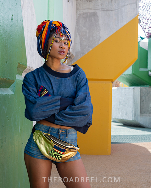 urban fashion photography at D3 Skatepark Dubai