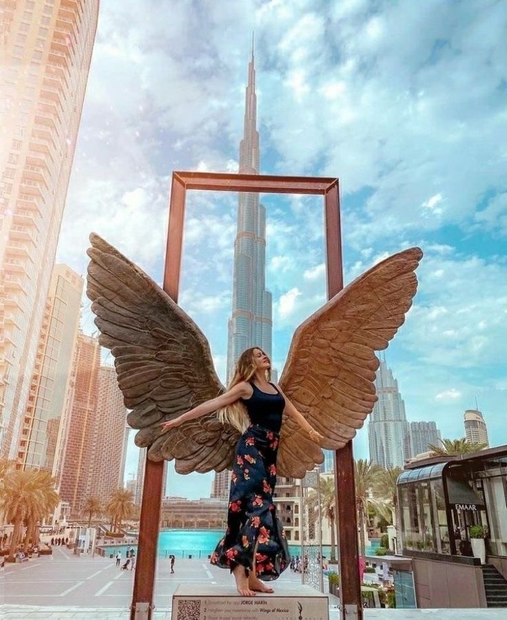 Wings of Mexico in dubai as a photography location