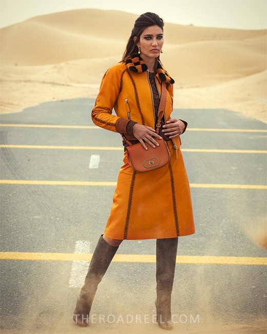 Half Desert Road a  Cinematic Roadscapes in Dubai for personal photography